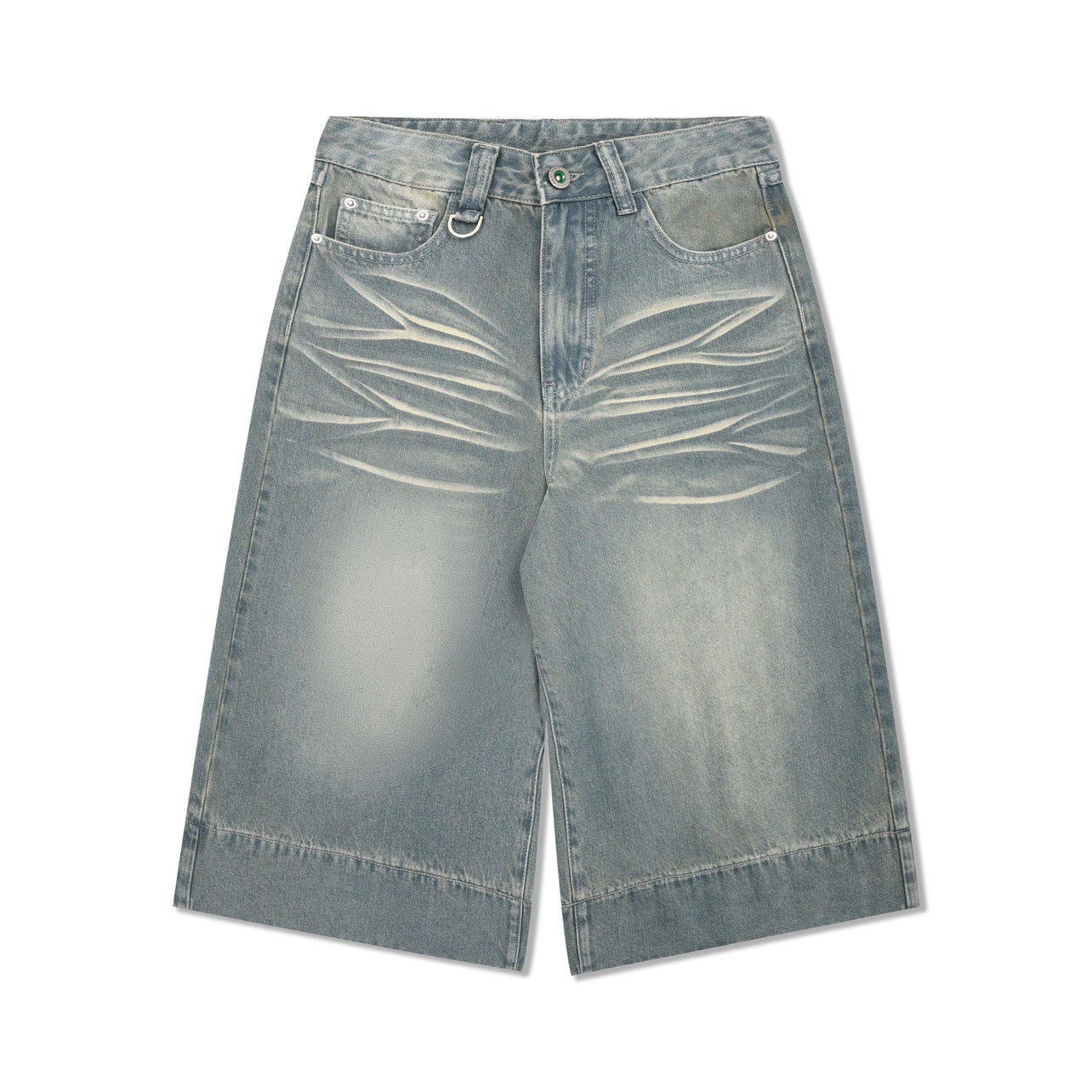 American Vintage Wide Leg Jorts Short Jeans