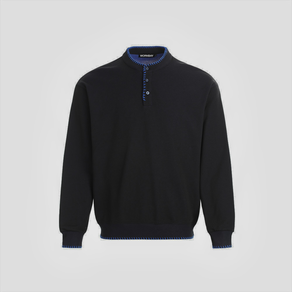 KNIT SWEATSHIRT