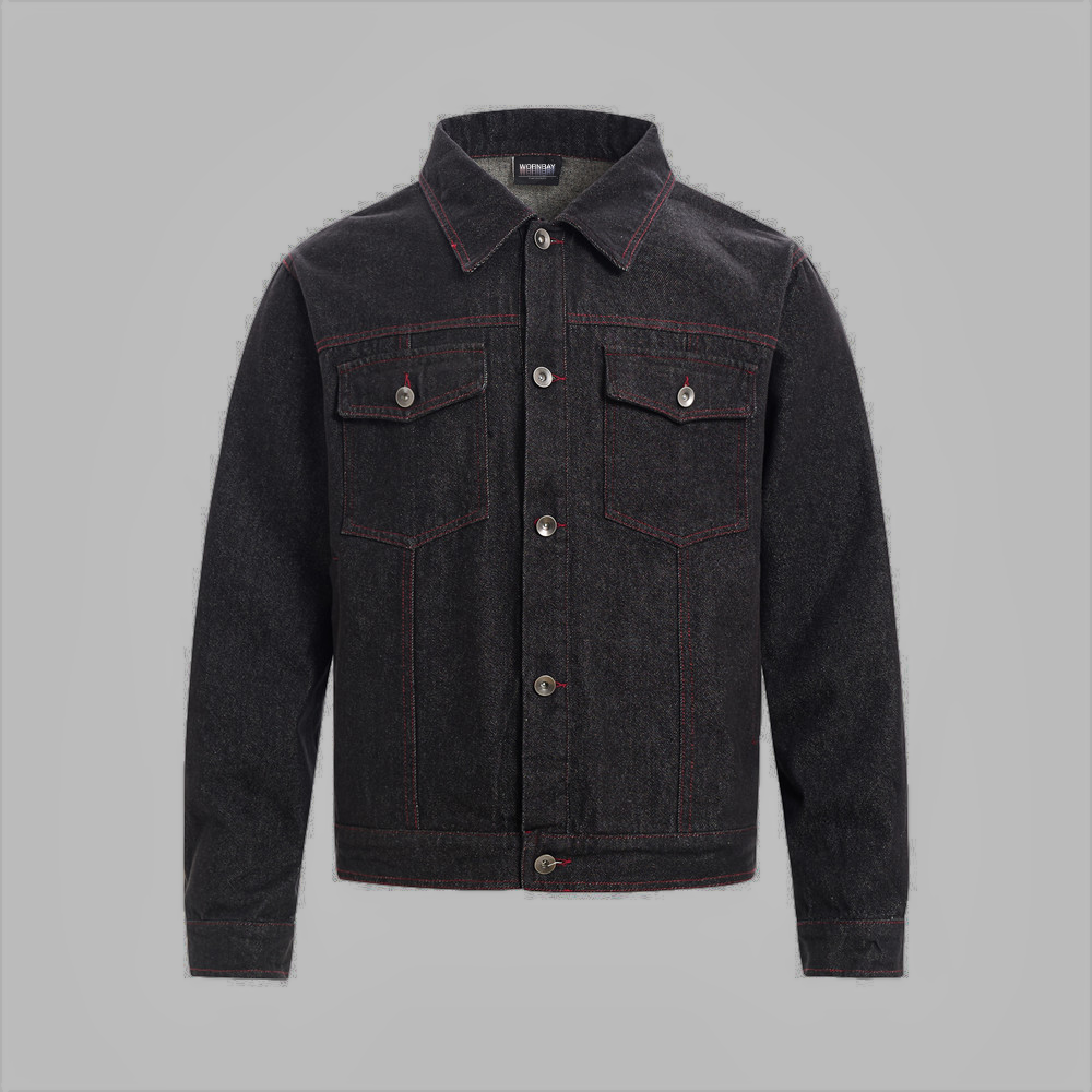 RAW DENIM JACKET