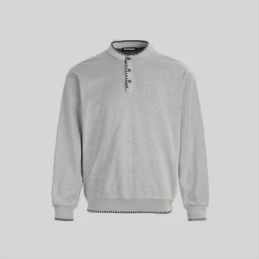 KNIT SWEATSHIRT