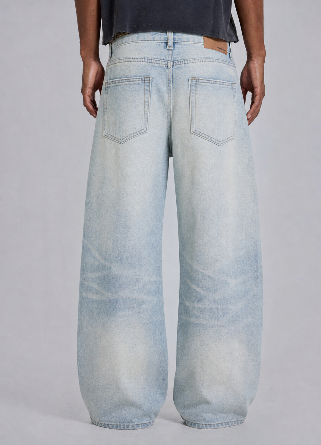BLUE FLARED DENIM