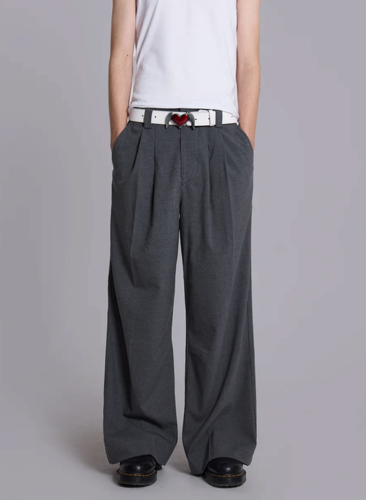TEXTURED TROUSERS